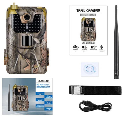 4G фотоловушка для охраны дачи "Suntek Филин HC-900G (4G-NEW)" 4G фотоловушка для охраны дачи "Suntek Филин HC-900G (4G-NEW)"